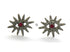 Pave Diamond Evil Eye Earrings studs, (DER-1069)